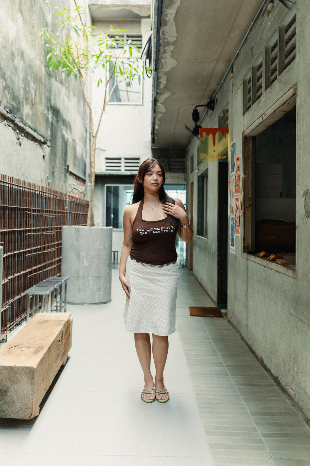 "Too Looozer To Quit Matcha" Halter Top